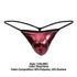 Doreanse 1326-RRO Flashy G-String Color Royal Rose